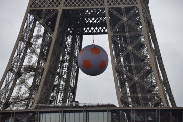 Calculs du ballon géant du lancement de l’Euro 2016